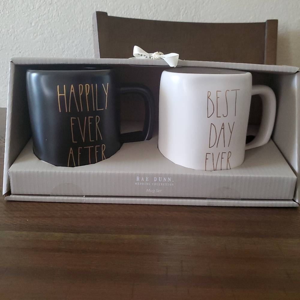 Rae Dunn Wedding Collection “Happlly ever after" &